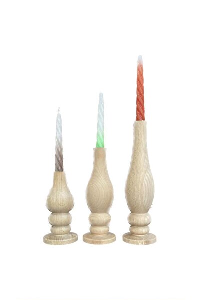 FASTWOOD MUMLUK - (ŞAMDAN) 3'LÜ SET