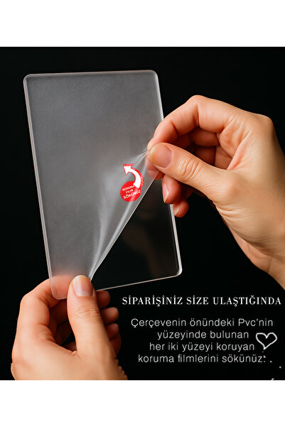 AVANGART ATÖLYE Folding Art Picture Frame White A4 for Kids