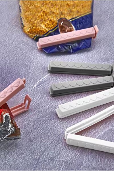 btm home 6'lı Poşet Kilidi Ambalaj Klipsi
