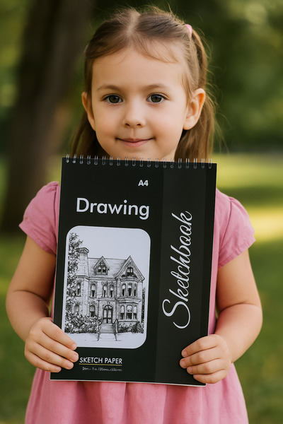 lizy collection Çizim Defteri Sketchbook, Sketchpad,eskiz Defteri, A4 ( 21 X2...