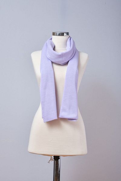 Sebir Moda Single Color Classic Scarf Set