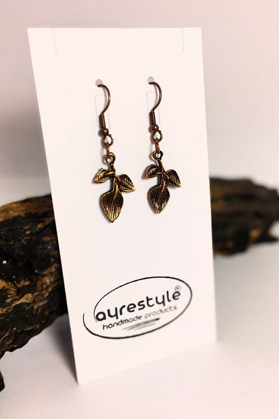 ayrestyle Clover Earrings - Antique Bohemian Clover - Leaf Bohemian Dangle Earrings
