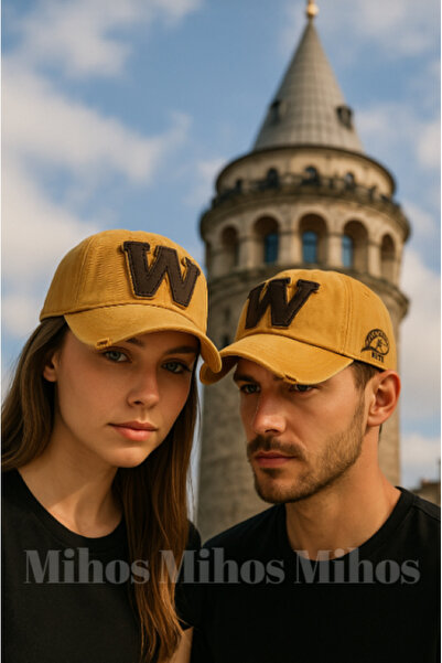 Mihos Unisex W Eskitme Model Cap Şapka