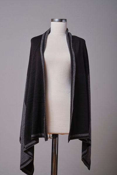 Sebir Moda Two Knitwear Shawls in Color