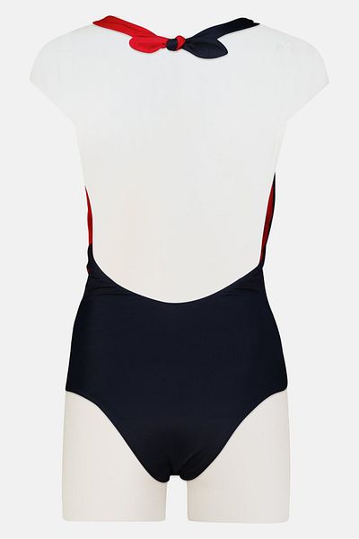 Tommy Hilfiger Women Brand Logo One Piece Swimwear, Navy