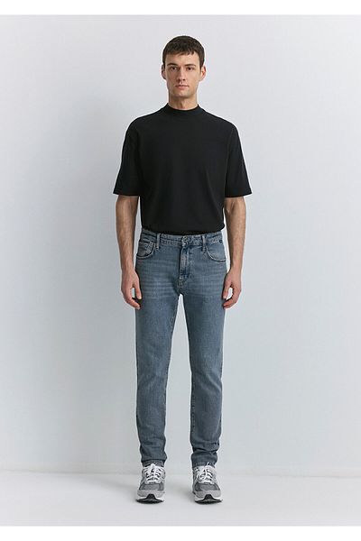 Mavi Milan Blue Black Misty Dark Bluegrey Jean Trousers 0081089341