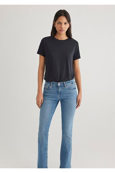 Mavi Μπλουζάκι Lux Touch Tencel Tm Black Modal Regular Fit / Κανονική κοπή 1612693-900