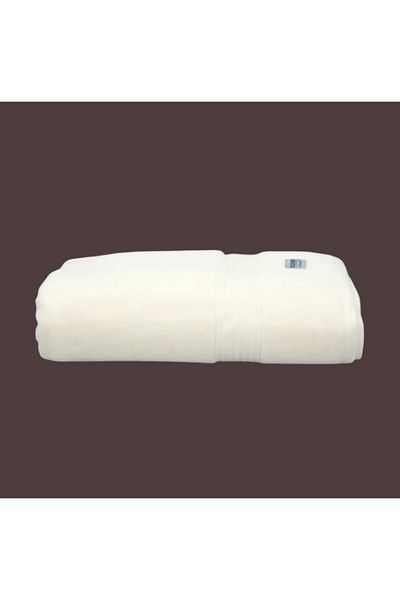 Cannon Soft Highly Absorbent and Quick Drying Cotton Beach Towel Cream 88 x 150cm