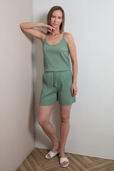 Fulla Moda Zsinóros kötélpántos rövidnadrág szett