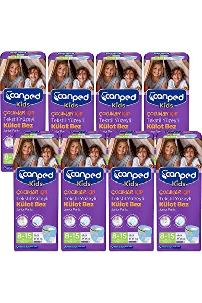 Canped Çocuklar Için Emici Külot 8-15 Yaş - 64 Adet