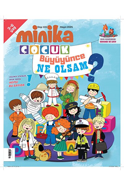 Turkuvaz Dergi Minika Çocuk Dergi Mayıs 2025 (3-6 yaş)