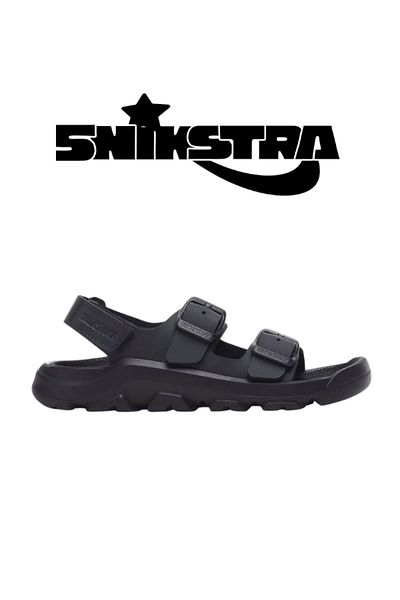 Birkenstock Women / Girls Slippers 1026780 Mogami Kids Bf Black - Snikstra