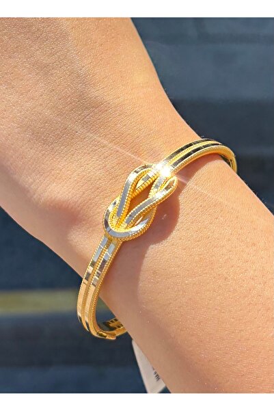 Has Kuyumcum 14 Ayar Altın Aşk Düğümü Kelepçe