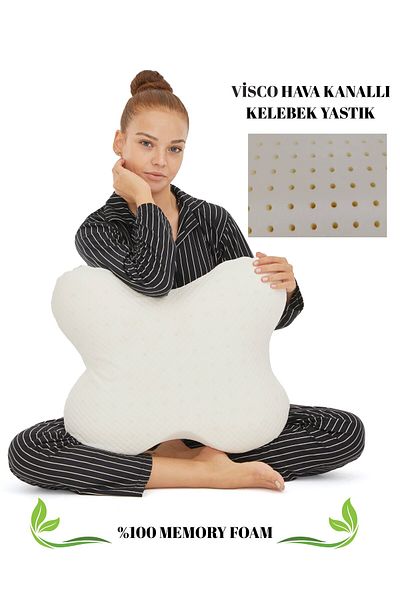 Simple. The Pillow Visco Butterfly Pillow Memory Foam Neck Pillow Memory Pillow 57*45*13