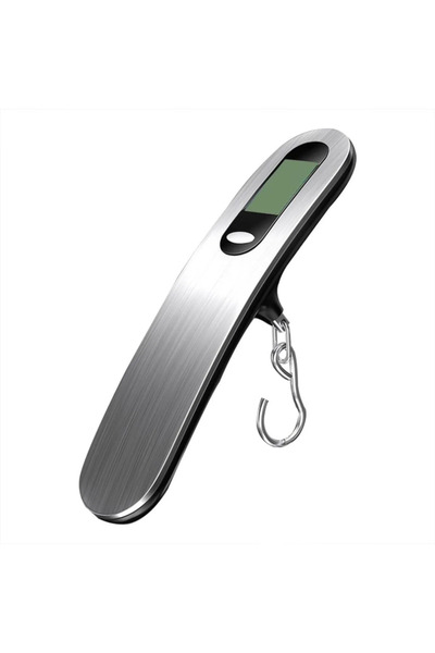 Techmaster 50 Kg Işıklı El Kantarı Bavul Kurban El Terazisi Pil S06