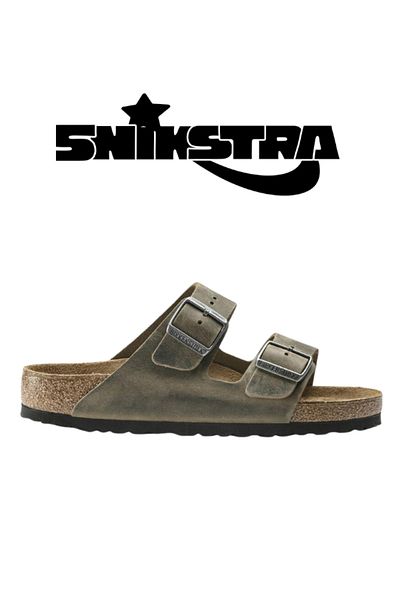 Birkenstock Birkenstick 1019377 Arizona Sfb Leoı Faded Khaki - Snikstra