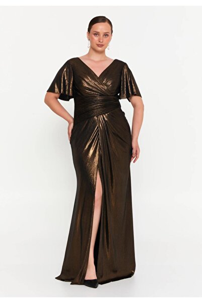 MAXXE 6036SIM LAME SİMLİ ELBİSE