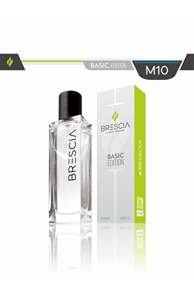 Brescia M10 rchs Man Erkek Parfüm 50 Ml Edp Kalıcı Tatlı Ve Gurme