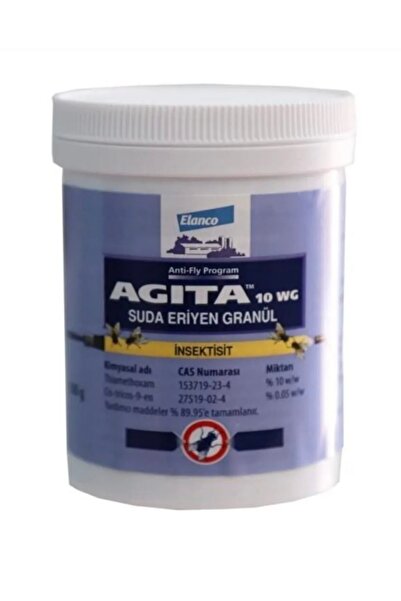 ELANCO Agita 10 Wg Granül Karasinek Ilacı 100 gr X 5
