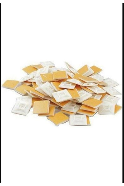 PartAntalya 10 Pieces Sticky Crochet for 28X28 Ceiling Decoration and Cable Connection