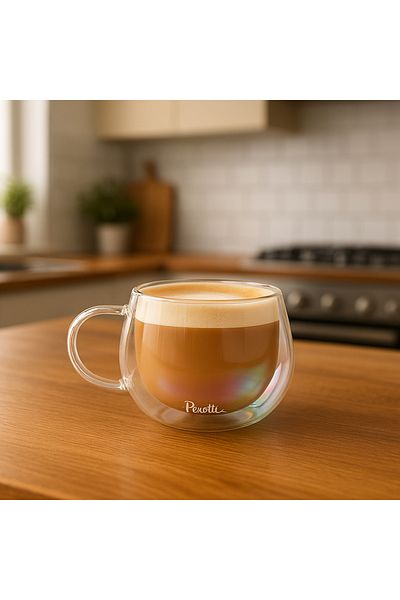 Perotti Double Skin Mug - Transparent - 280 ml