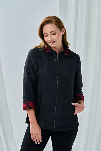 DE WHITES Plus Size Quilt Jacket