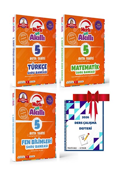 Tammat Yayıncılık 5. Sınıf Hızlı ve Akıllı Rota Soru Bankası Seti 2026 Yeni M...