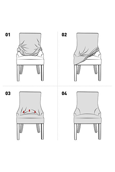 Generic 1 Piece Full-inclusive Silver Fox Velvet Chair Cover Soft And Washable