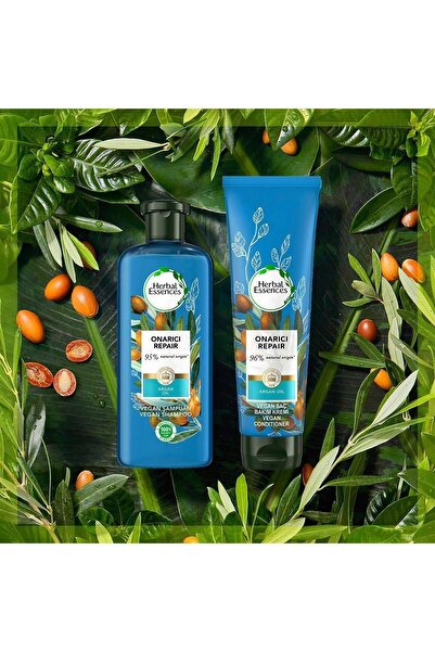 Herbal Essences Vegan Şampuan Onarıcı Argan Yağı X 6 Adet