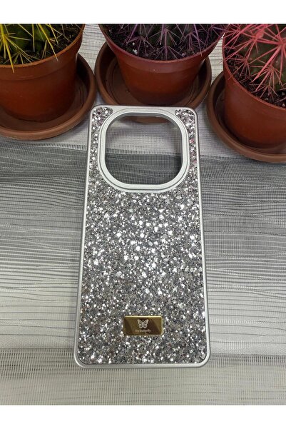 my butterfly Xiaomi Redmi Note 14 Pro 4g Compatible Glitter Full Stone Silico...