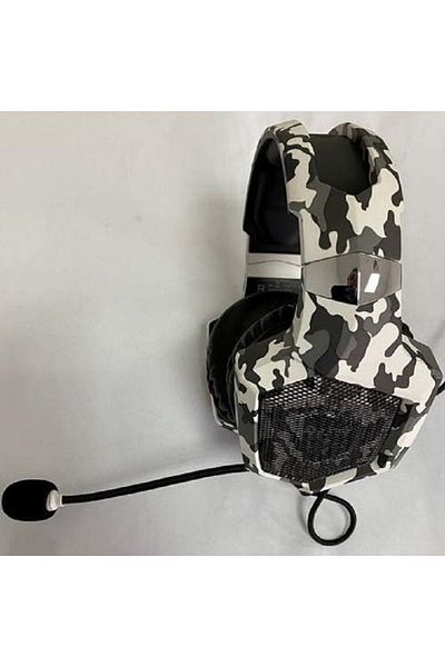 rexa R8-Professional Gaming Headsets-Camouflage Green