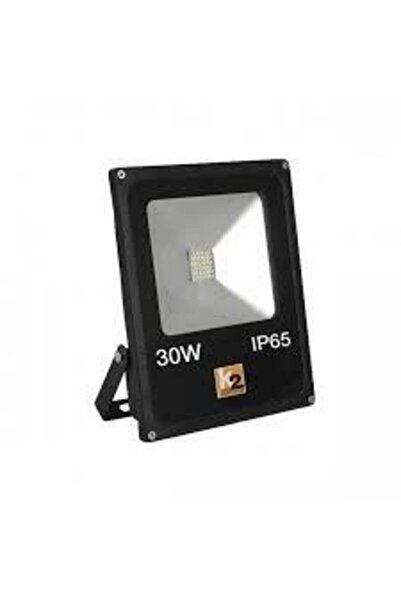 Global K2 30w Ledli Siyah Kasa Projektör 2550 Lümen Klf172-beyaz Işık