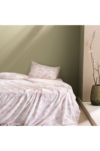 Madame Coco Tiny Double Ranforce Bedrucktes Bettbezug-Set