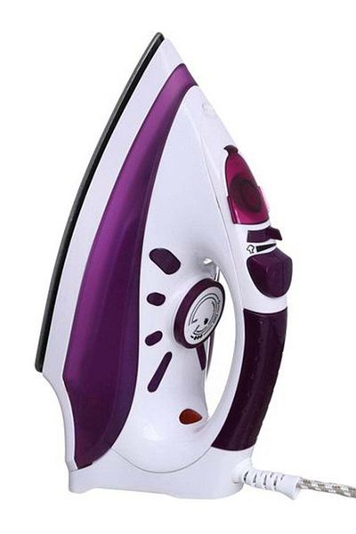 REFURA Steam Iron With Ceramic Soleplate 2400W Purple RE-123