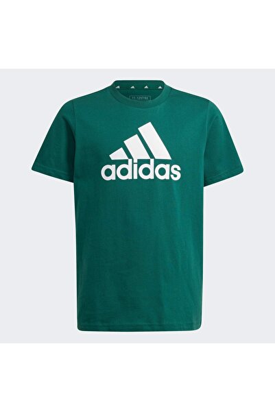 adidas تي شيرت قطني بشعار كبير من Essentials