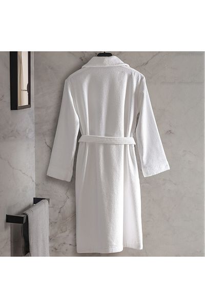 Madame Coco Riz Unisex-Bademantel mit Schalkragen