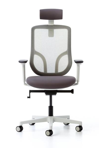 Bürotime Punto Yönetici Koltuğu, Plastik Ayak, Koyu Gri