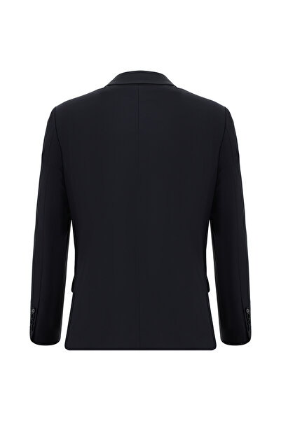 Abdullah Kiğılı Slim Fit Dar Kesim Yünlü Klasik Takım Elbise