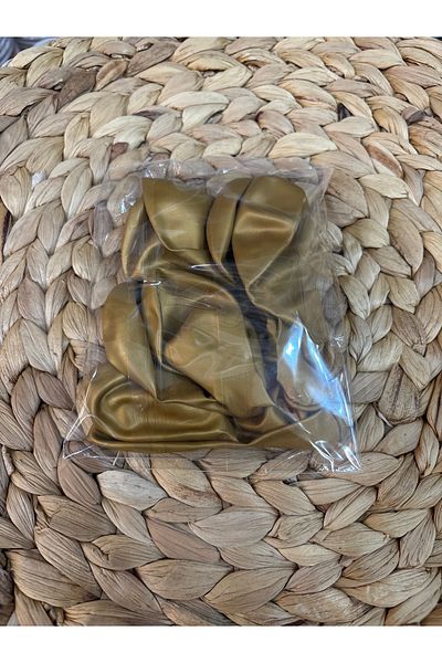 Deniz Party Store 10" Inch Balloon Metallic Gold 10 Pieces