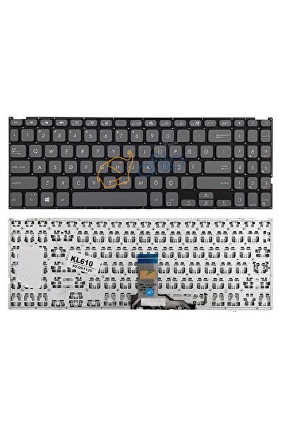 ASUS X515EA-BQ8671032 Uyumlu Notebook Klavyesi, Laptop Tuş Takımı (Siyah TR)