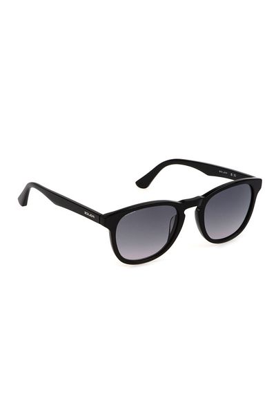 Police Ochelari de soare pentru femei Spln85 0700, negri, rotunzi, 52 mm