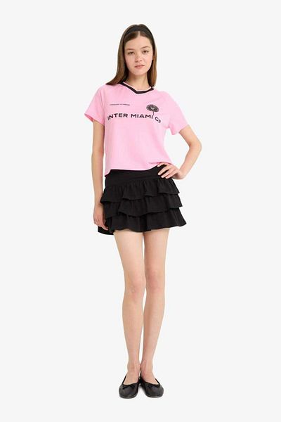 DeFacto Coool Mls Regular Fit Back Printed Jersey Fabric Short Sleeve T-Shirt F2892Ax25Sm