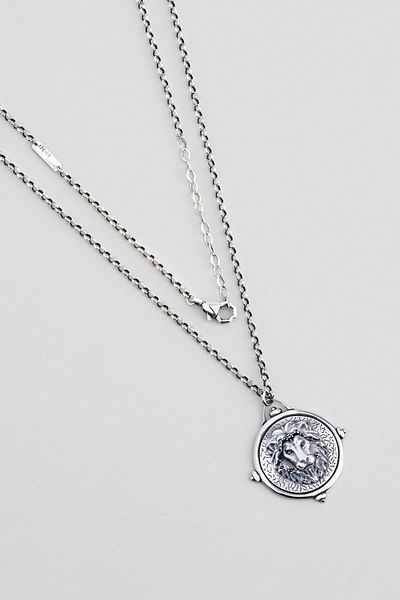 So CHIC... Noble Lion Silver 65 cm Men's Necklace