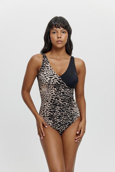 Louren M12056 Double-Breasted Swimsuit