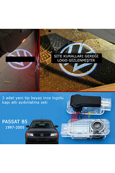 GCP German Car Parts Passat B5 Kapı Alt Logolu Aydınlatma 1997-2005(2 adet)