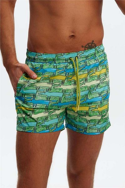Louren Eş6600 Men's Wolf Micro Shorts