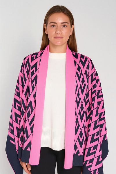 Sebir Moda V Patterned Knitwear Shawl