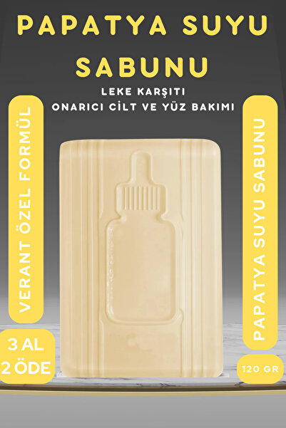 VERANT Papatya Suyu Sabunu - Saç ve Cilt Onarıcı Yüz Sabunu