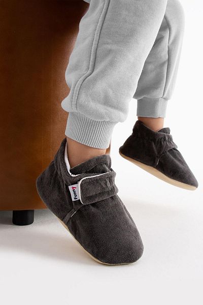 Funny Baby Velvet Comfortable Slippers Flexible Ergonomic Soft Sole Special Design Organic Comfortable Slippers