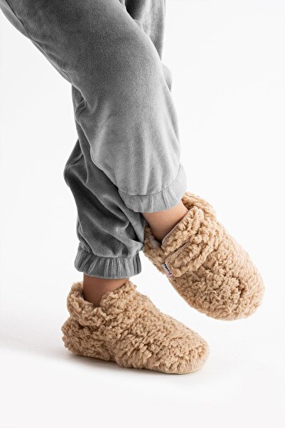 Funny Baby Non-Slip Sole Baby Puff Tedy Panduf Airable Cotton Vegan Eva Sole